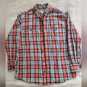 Duluth Flannel Button Down, Men's Size Med